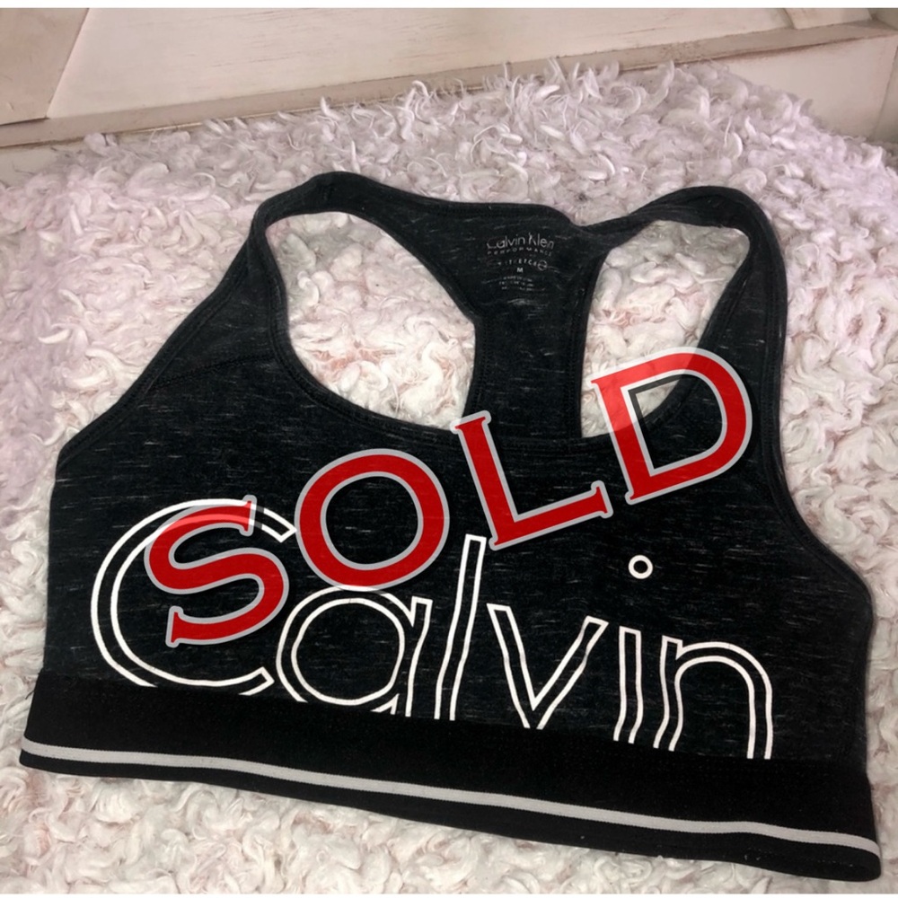Sold - Calvin Klein Sports Bra